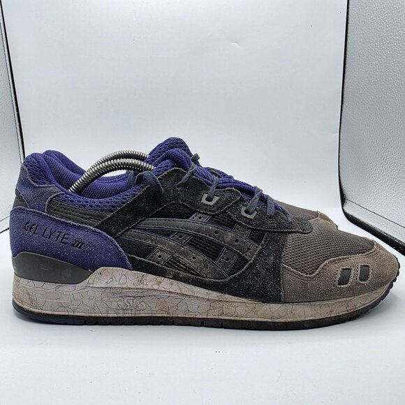 Asics Gel Lyte III High Voltage Mens Size 12 Purple Sneaker Shoes Walking Casual